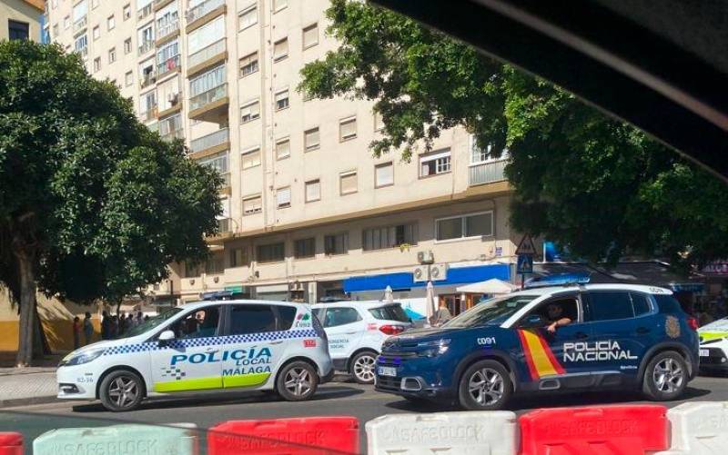 Calle donde se ha producido el asesinato a una mujer en MálagaCEDIDA/MG