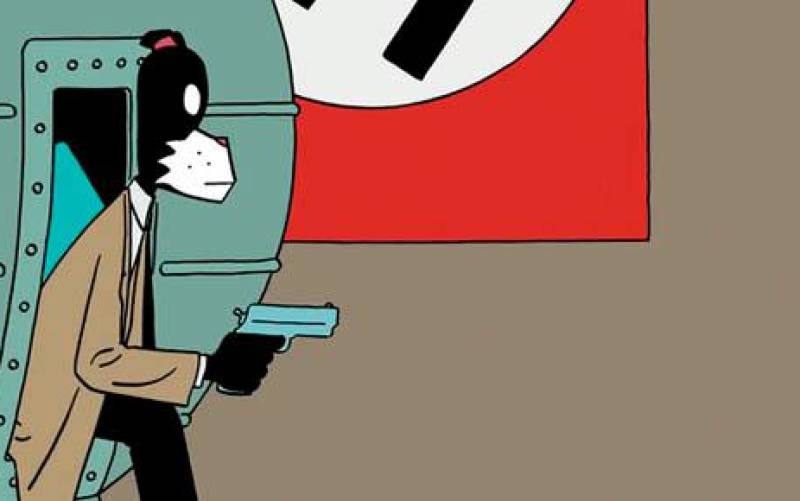 Detalle de una de las viñetas del cómic. / El Correo