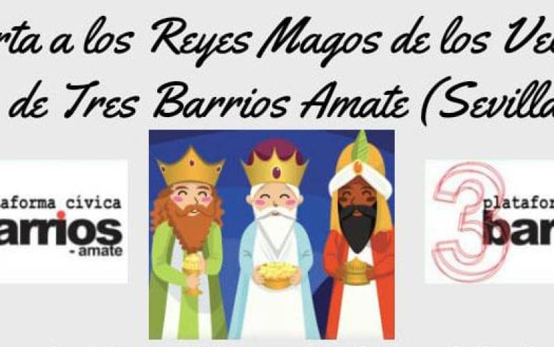 «Queridos Reyes Magos, quiero trabajo para mis padres»