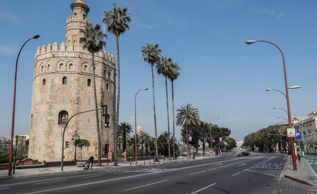 Fotos | Sevilla vive su primer día del estado de alarma por coronavirus