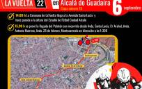Alcalá de Guadaíra lista para el paso de la Vuelta Ciclista a España