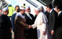 El Papa Francisco llegando a Irak. / EFE