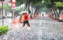 Hermine hace de este septiembre el más lluvioso de la historia en Canarias