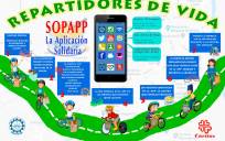 Una app móvil solidaria de SAFA Écija gana un concurso provincial de emprendedores