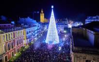 Sevilla enciende hoy su iluminación navideña