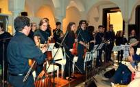 La Orquesta Andalusí de Málaga actúa en la Fundación Tres Culturas.