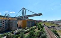 La mafia perdió un camión con 900 kilos de hachís en el derrumbe del puente de Génova