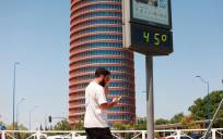 Aviso naranja en Sevilla y descenso de las temperaturas