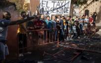 Los taxistas andaluces vuelven a protestar en Sevilla