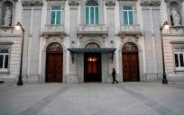 Vista de la fachada del Tribunal Supremo, en Madrid. EFE/ Chema Moya