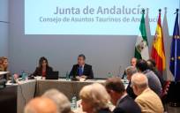 El consejero Antonio Sanz, en la reunión del CATA del pasado mes de noviembre.