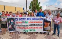 Manifestación convocada con motivo del primer aniversario de la desaparición del menor de entonces 13 años. / Eduardo Briones - E.P.
