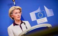 La presidenta de la Comision Europea Ursula von der Leyen. / EFE
