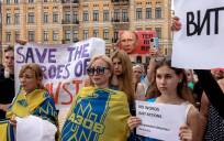 Prisioneros ucranianos son torturados en Rusia