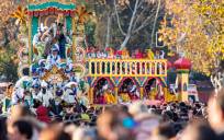 La Cabalgata de los Reyes Magos recorre las calles de Sevilla