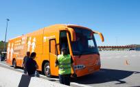 Detienen la circulación en Barcelona del autobús de Hazte Oír