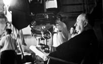 Alfred Hitchcock durante un rodaje. / El Correo