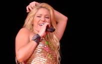  Shakira, durante un concierto. / E.P.