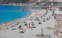 Playa de Ceuta en una imagen de archivo. / El Correo