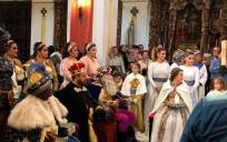 Los Reyes Magos en su visita a la parroquia de Tocina en enero de 2020 (Foto: Ateneo de Reyes Magos de Tocina