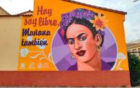 Frida Kahlo pelea por la igualdad junto a jóvenes de Benacazón