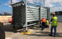 Un equipo de batería térmica para almacenar energía creado por la multinacional noruega EnergyNest, que tiene abierta una oferta de empleo para ampliar su plantilla en Sevilla.