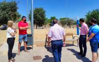 Lista la primera pista del voley playa en Alcalá de Guadaíra