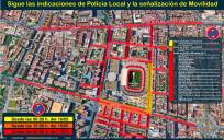 Comienzan las restricciones en Sevilla por la final de la UEFA
