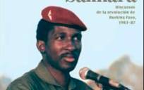 Portada del libro de Thomas Sankara discursos de la revolucion de Burkina Faso