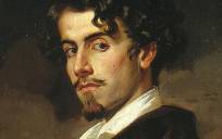 Retrato de Gustavo Adolfo Bécquer, realizado por su hermano Valeriano.