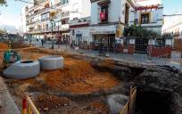 Árboles y varios sistemas de ahorro de agua para reducir el calor en Sevilla