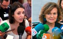 Calvo confirma que el PSOE acepta dar una vicepresidencia a Irene Montero