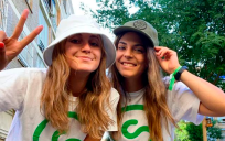 El Camino de Santiago solidario de dos jóvenes sevillanas