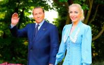 Silvio Berlusconi junto a Marta Fascina. / Instagram