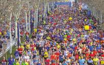 El maratón olímpico de Tokio se empieza a correr en Sevilla