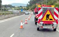 261 conductores multados por no respetar las señales en carreteras con obras
