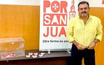 Manuel Pérez, candidato en San Juan de Aznalfarache por la formación Por San Juan.