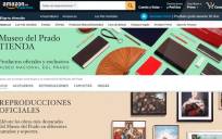 Captura de la tienda del Museo del Prado en Amazon. / El Correo