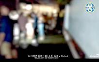 Captura del vídeo de Emergencias Sevilla.