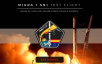 El cohete Miura 1 volverá a intentar el lanzamiento la próxima madrugada