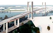 Recreación del ‘nuevo’ puente del Centenario.
