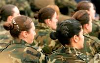 Mujeres militares. / EFE