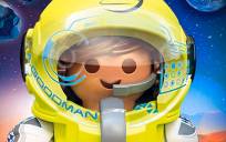 Un astronauta de Playmobil.
