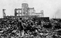 Una imagen de Hiroshima tras el impacto. / El Correo