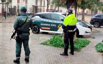 Imagen del operativo en Sevilla. / Guardia Civil