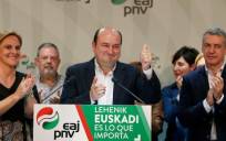 El presidente del PNV, Andoni Ortuzar. / Luis Tejido (EFE)