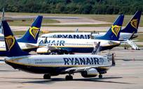 Vuelos de Ryanair. / EFE