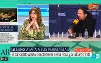 Pablo Iglesias o Ana Rosa Quintana ¿Quién es el fascista?