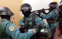 Una imagen de una operación de la Guardia Civil.