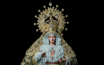 San Roque presenta el remozamiento de la corona de su Virgen 